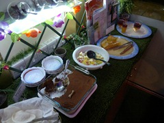 dessert bar