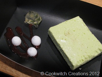 Lime lemongrass cheesecake