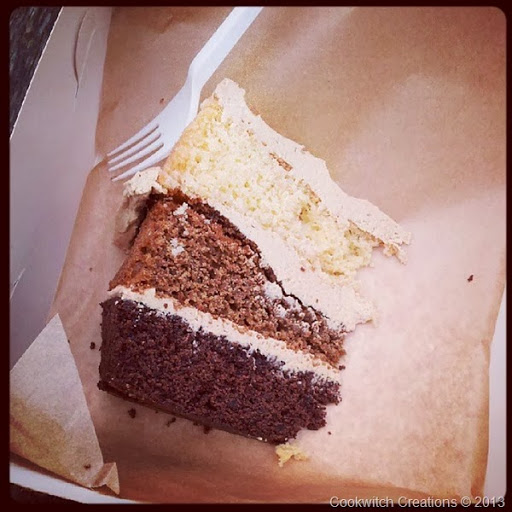 Coffee and Walnut Layer Cake