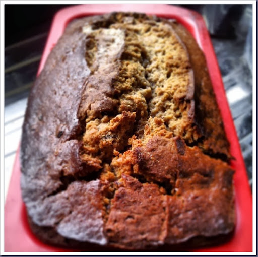 Loaf fresh out of the oven