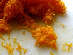 Grated squash