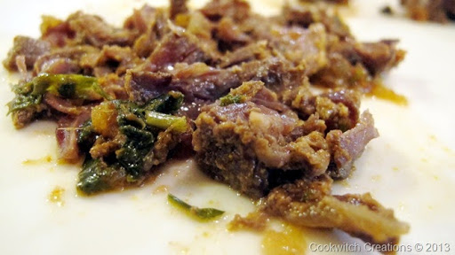 Turkey neck meat off the bone