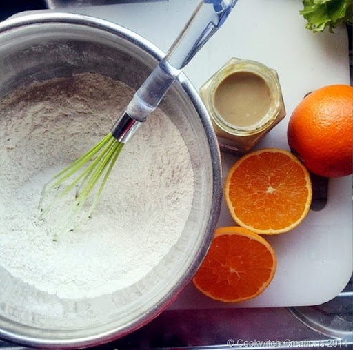 Flour and oranges