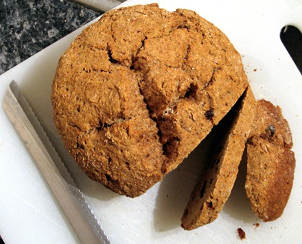 Sultana and mixed spice soda bread ii