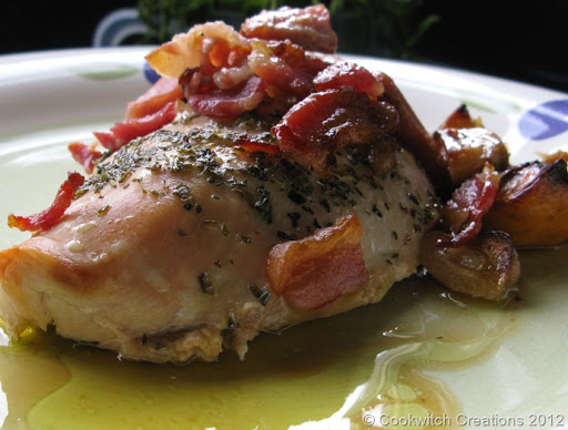 Garlic Lemon Bacon Chicken